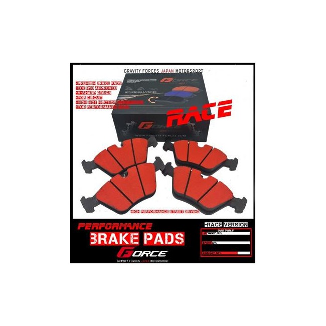 GFORCE PASTILLAS FRENO RACE