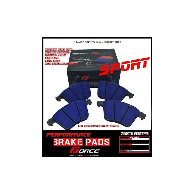 GFORCE PASTILLAS FRENO SPORT