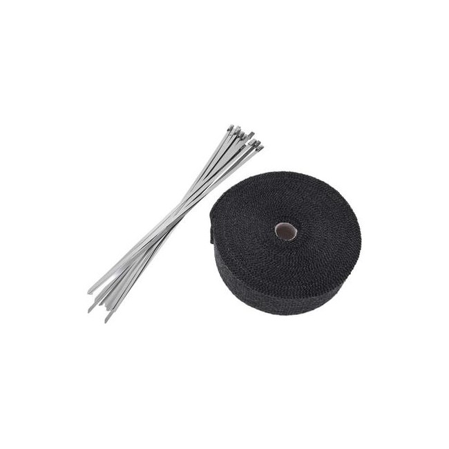 RA RACING CINTA ANTICALORICA 5CMX10M NEGRA