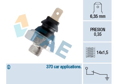FAE INTERRUPTOR LUZ PRESION ACEITE
