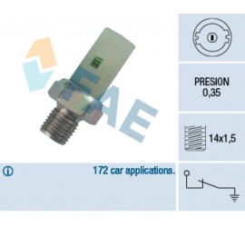 FAE INTERRUPTOR LUZ PRESION ACEITE