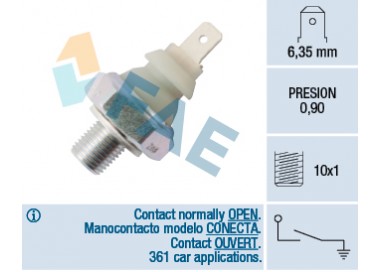FAE INTERRUPTOR LUZ PRESION ACEITE