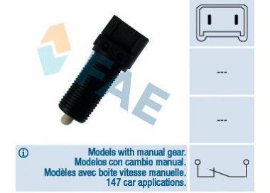 FAE INTERRUPTOR FRENO/EMBRAGUE