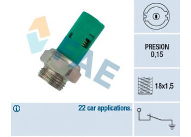 FAE INTERRUPTOR LUZ PRESION ACEITE
