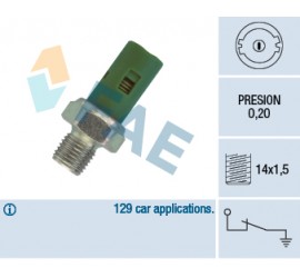 FAE INTERRUPTOR LUZ PRESION ACEITE