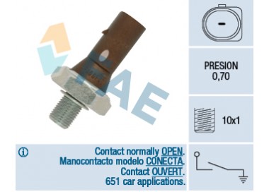 FAE INTERRUPTOR LUZ PRESION ACEITE