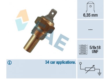 FAE SENSOR INDICADOR TEMPERATURA