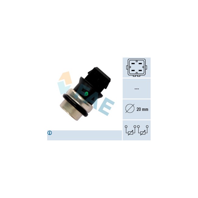 FAE SENSOR TEMPERATURA REFRIGERANTE FAE SENSOR TEMPERATURA REFRIGERANTE