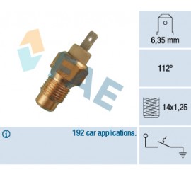 FAE INTERRUPTOR LUZ ADVERTENCIA TEMPERATURA