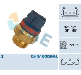 FAE INTERRUPTOR VENTILADOR 2 VELOCIDADES