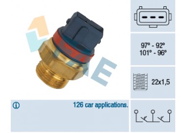 FAE INTERRUPTOR VENTILADOR 2 VELOCIDADES
