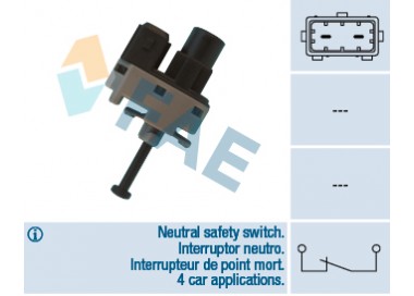 FAE INTERRUPTOR FRENO/EMBRAGUE