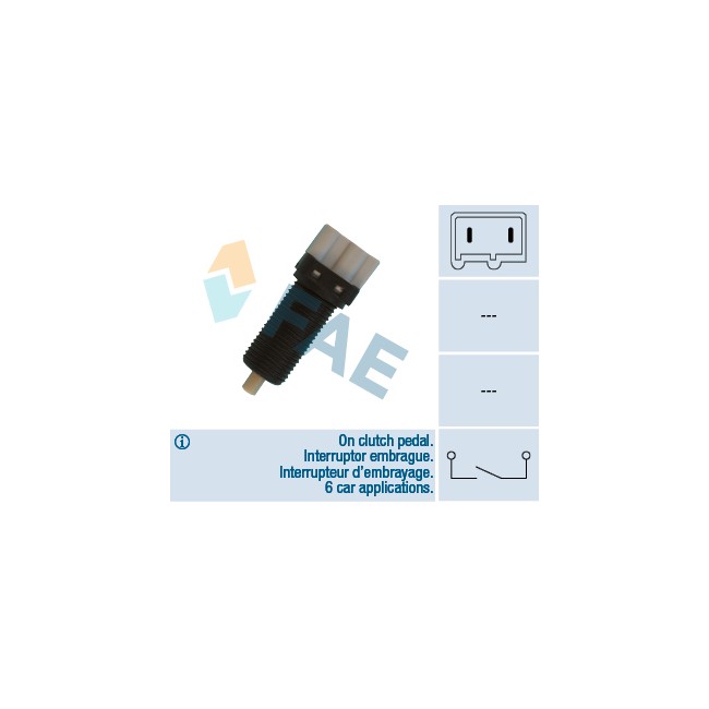 FAE INTERRUPTOR FRENO/EMBRAGUE FAE INTERRUPTOR FRENO/EMBRAGUE