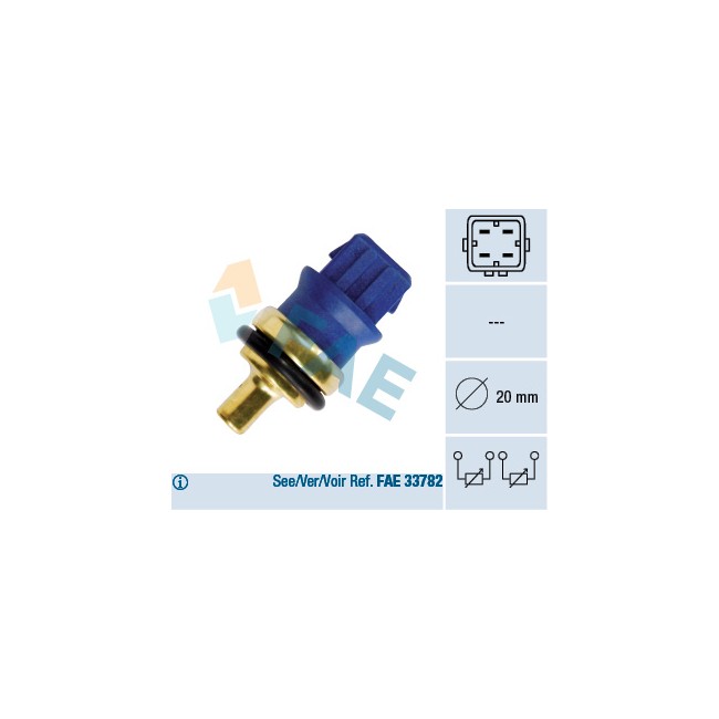 FAE SENSOR TEMPERATURA REFRIGERANTE FAE SENSOR TEMPERATURA REFRIGERANTE