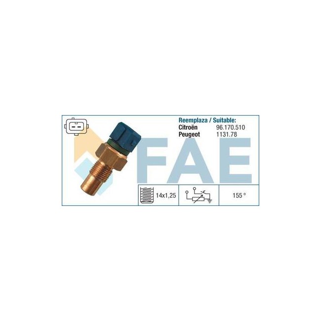 FAE INTERRUPTOR LUZ TEMPERATURA FAE INTERRUPTOR LUZ TEMPERATURA