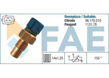 FAE INTERRUPTOR LUZ TEMPERATURA