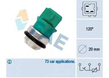 FAE INTERRUPTOR LUZ TEMPERATURA