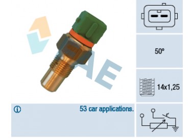 FAE INTERRUPTOR LUZ TEMPERATURA