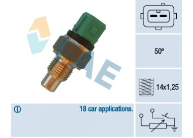 FAE INTERRUPTOR LUZ TEMPERATURA