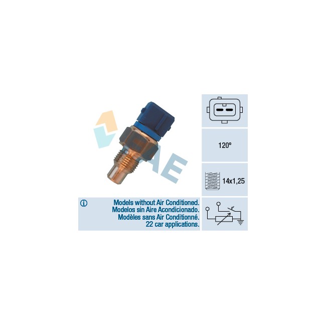 FAE INTERRUPTOR LUZ TEMPERATURA FAE INTERRUPTOR LUZ TEMPERATURA