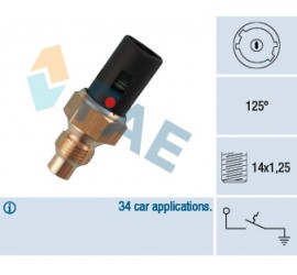 FAE INTERRUPTOR LUZ ADVERTENCIA TEMPERATURA