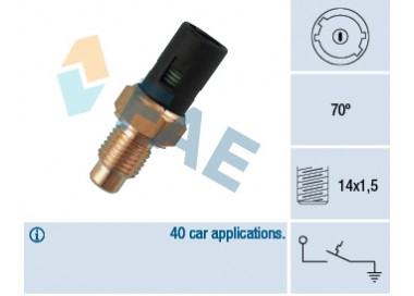 FAE INTERRUPTOR LUZ ADVERTENCIA TEMPERATURA