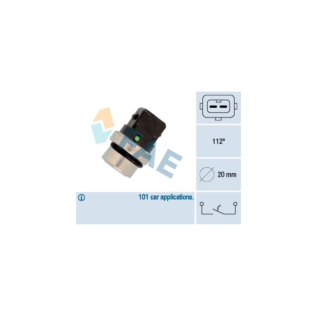 FAE INTERRUPTOR LUZ ADVERTENCIA TEMPERATURA FAE INTERRUPTOR LUZ ADVERTENCIA TEMPERATURA