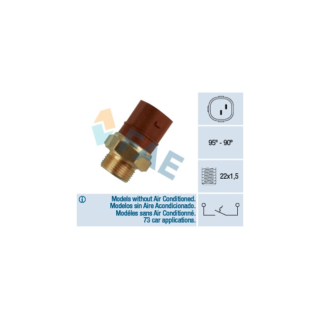 FAE INTERRUPTOR VENTILADOR 1 VELOCIDAD FAE INTERRUPTOR VENTILADOR 1 VELOCIDAD