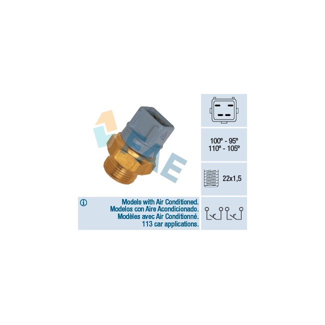 FAE INTERRUPTOR VENTILADOR 2 VELOCIDADES FAE INTERRUPTOR VENTILADOR 2 VELOCIDADES