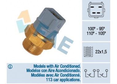 FAE INTERRUPTOR VENTILADOR 2 VELOCIDADES