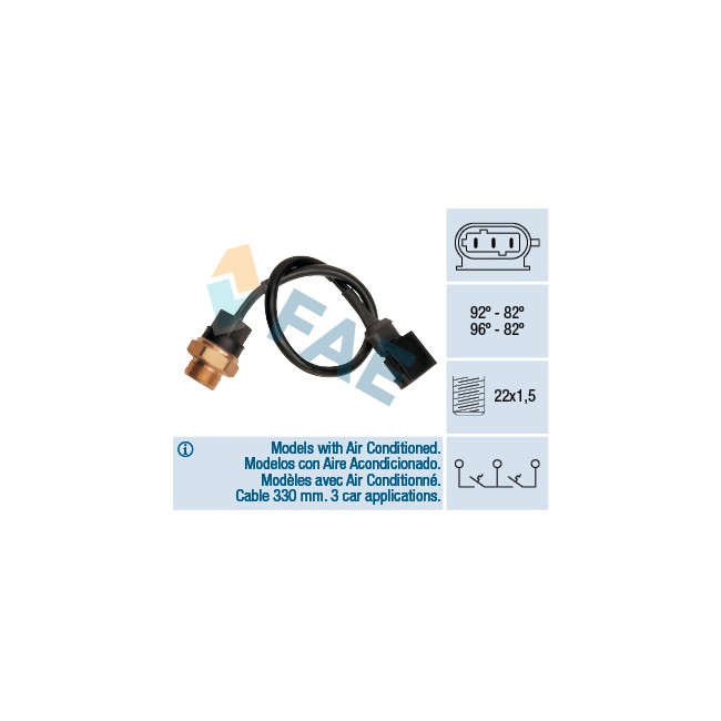 FAE INTERRUPTOR VENTILADOR 2 VELOCIDADES FAE INTERRUPTOR VENTILADOR 2 VELOCIDADES