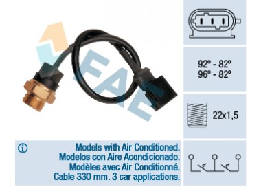 FAE INTERRUPTOR VENTILADOR 2 VELOCIDADES