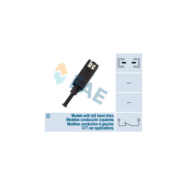 FAE INTERRUPTOR FRENO/EMBRAGUE FAE INTERRUPTOR FRENO/EMBRAGUE