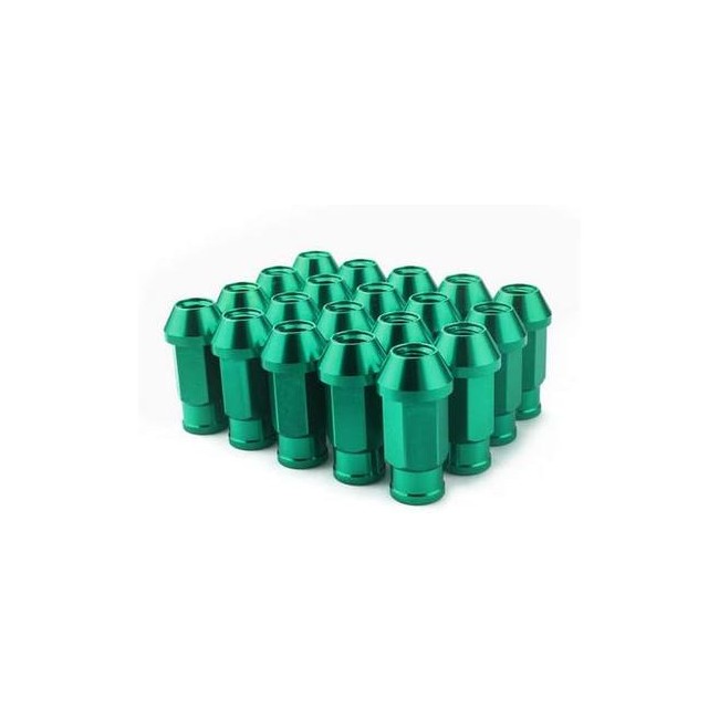 GFORCE TUERCAS 12X150X49MM T6 VERDE  20 UNI  