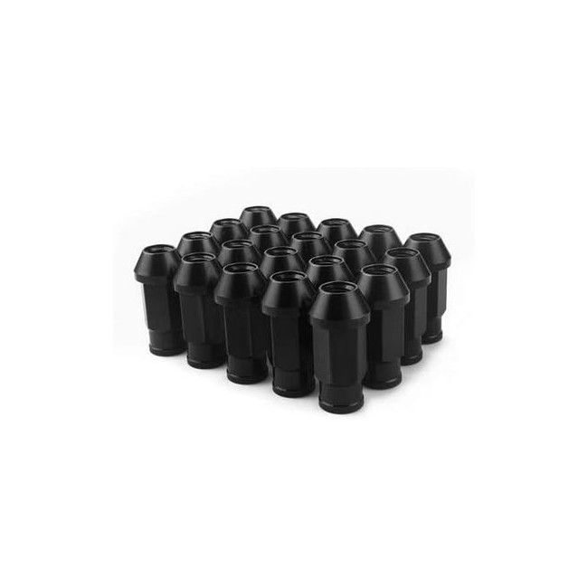 GFORCE TUERCAS 12X150X49MM T6 NEGRO  20 UNI  