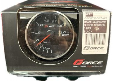 GFORCE RELOJ PRESION TURBO 60MM  PEAK 3 BARES