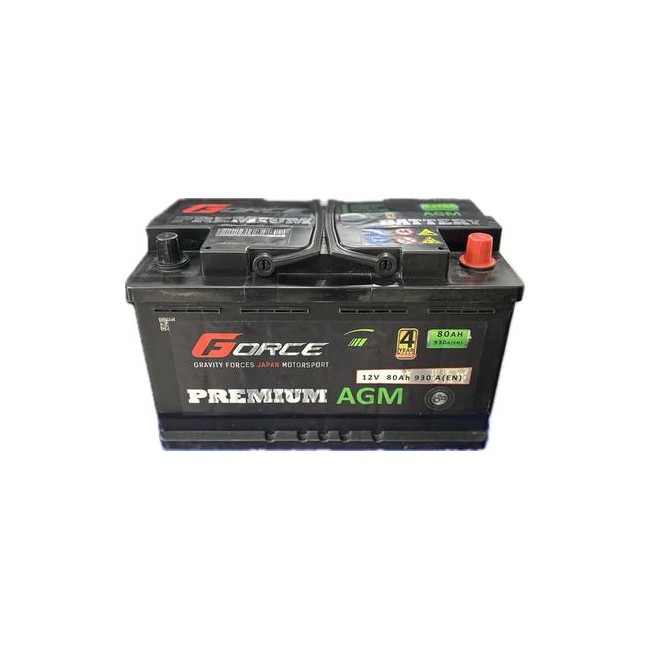 GFORCE BATERIA AGM 80AH 930EN DH START STOP