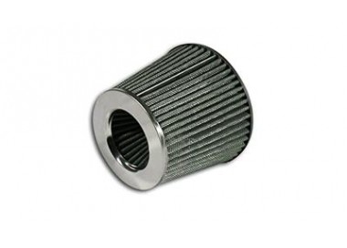 JOM FILTRO AIRE CONICO UNIVERSAL GRIS/CROMO