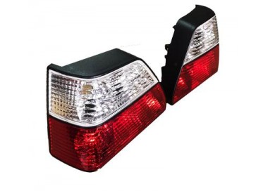 JOM PILOTOS TRASEROS GOLF II ROJO/BLANCO