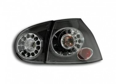 JOM PILOTOS TRASEROS LEDS VW GOLF V 03- NEGROS