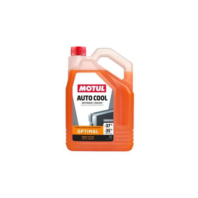 MOTUL REFRIGERANTE 5L AUTO COOL OPTIMAL NARANJA 37 MOTUL REFRIGERANTE 5L AUTO COOL OPTIMAL NARANJA 37