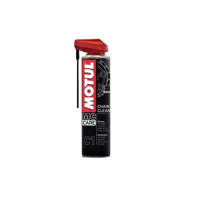 MOTUL SPRAY LIMPIA CADENAS C1 CHAIN CLEAN 400ML MOTUL SPRAY LIMPIA CADENAS C1 CHAIN CLEAN 400ML