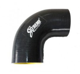 SXEXTREME MANGUITO SILICONA 76MM 90º NEGRO