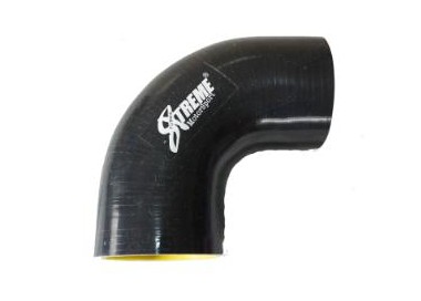 SXEXTREME MANGUITO SILICONA 76MM 90º NEGRO