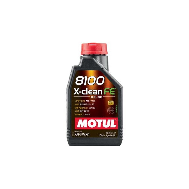 MOTUL ACEITE 1L 5W30 8100 CLEAN FE