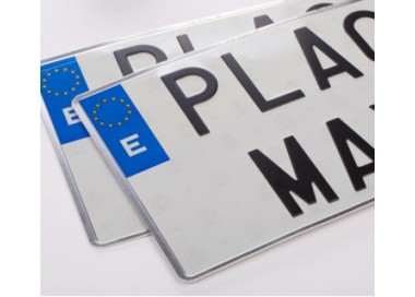 UTSCH PLACA MATRICULA ALUMINIO ALTA EURO 340X220