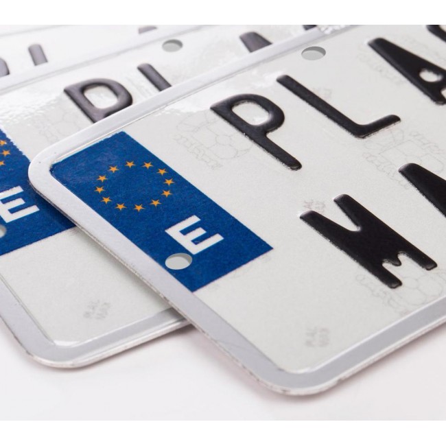 UTSCH PLACA MATRICULA ALUMINIO MOTO ENDURO EUROPEA UTSCH PLACA MATRICULA ALUMINIO MOTO ENDURO EUROPEA