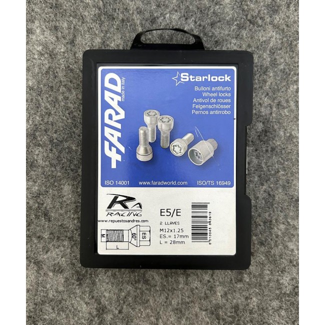 FARAD STARLOCK TO  SEGURIDAD 12X1 25 D17 L28
