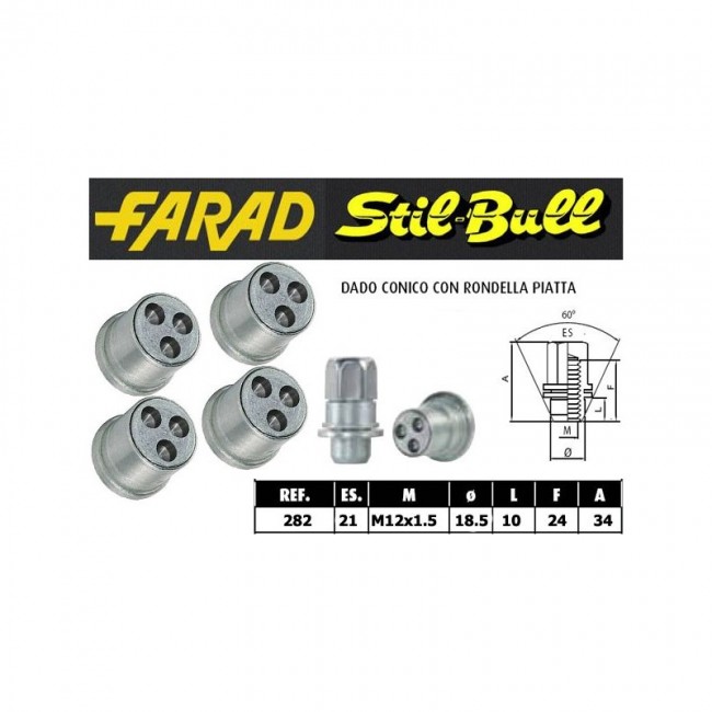 FARAD STILBULL TU  SEGURIDAD 12X1 50 PLANA D21 L34