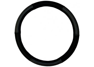 KRAWEHL CUBREVOLANTE 37-39CM PIEL NEGRO/GRIS